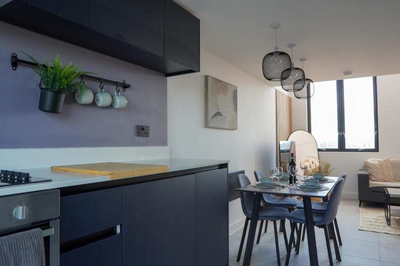 3Br Manchester Penthouse - Sky Garden & City Views Exteriér fotografie